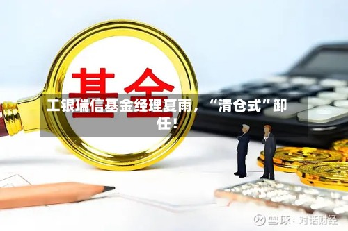 工银瑞信基金经理夏雨，“清仓式”卸任！-第2张图片